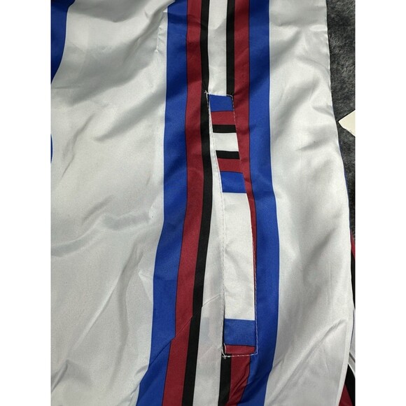 G-Net Men's Light Wind Breaker Jacket with Red, White, and Blue Striped XL - Picture 9 of 15